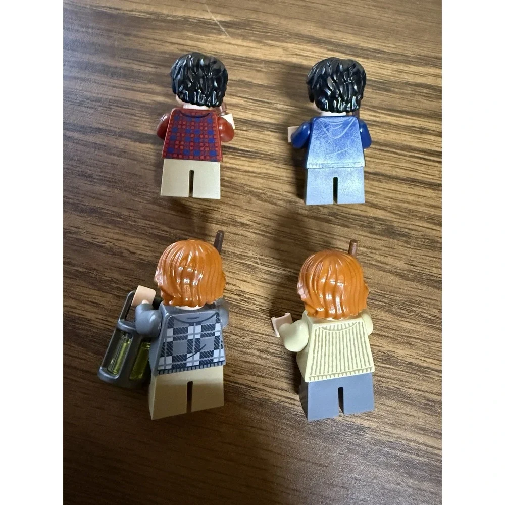 LEGO Harry Potter Ron Weasley Harry Potter Minifigure Lot Wands Lantern Genuine